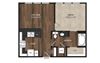 Main Street Flats Apartments Phase II 1x1 K Floor Plan Main Street Flats Apartments Phase II 1x1 K Floor Plan